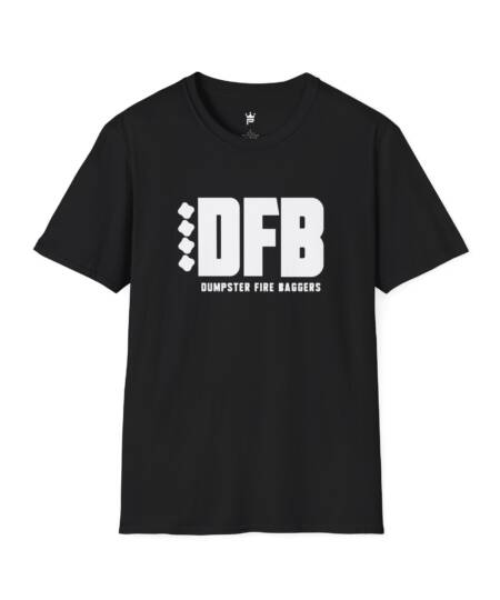 DUMPSTER FIRE BAGGERS T-SHIRT